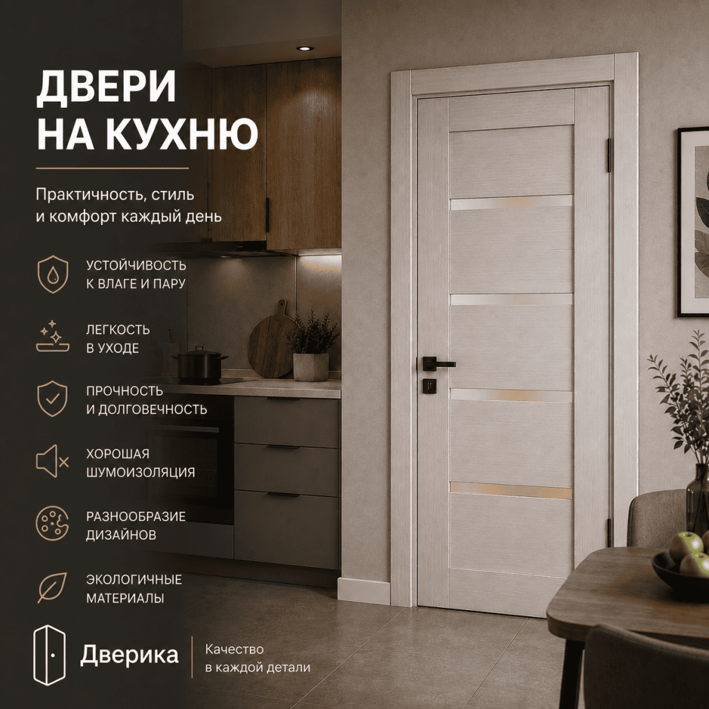 Двери на кухню каталог