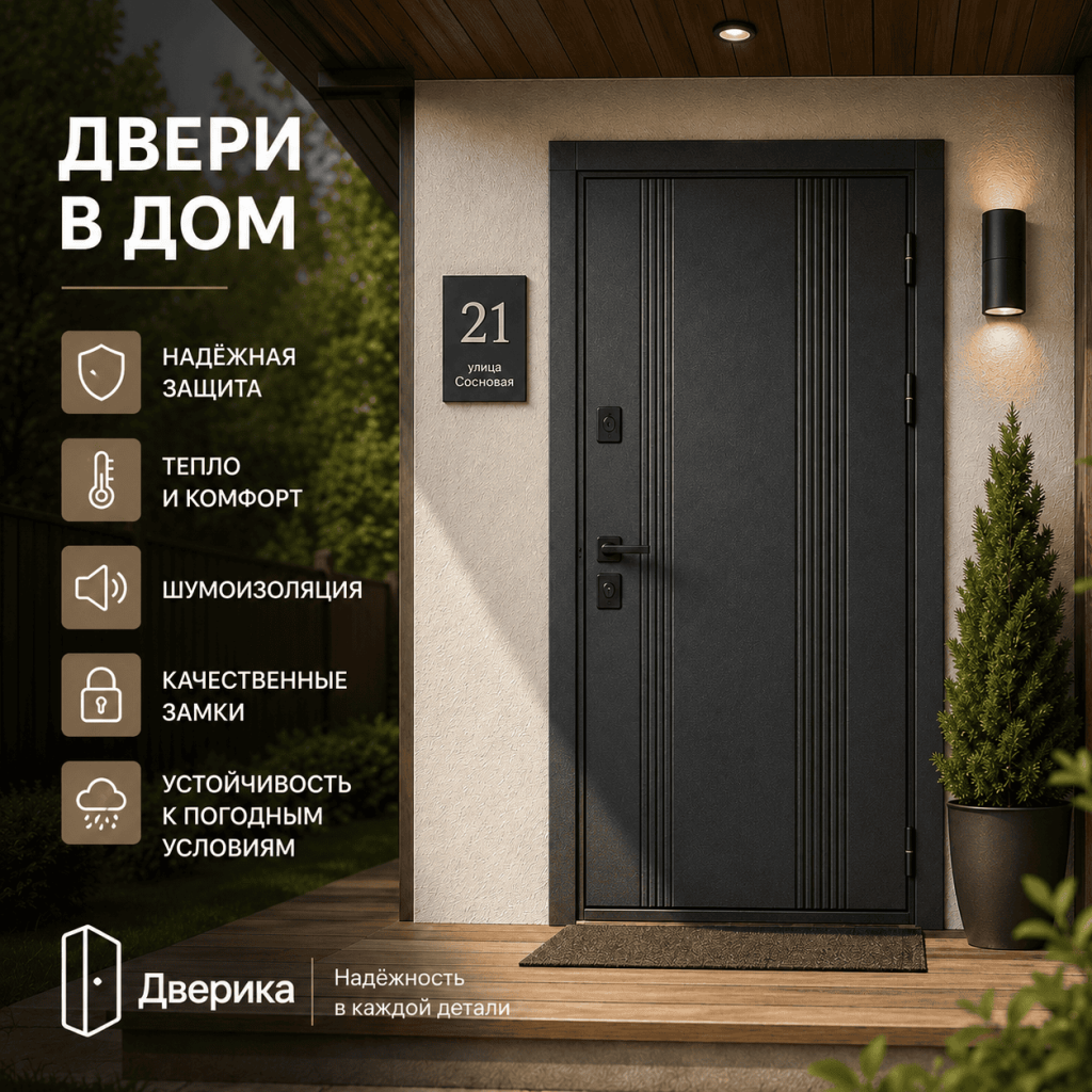 Двери в дом каталог