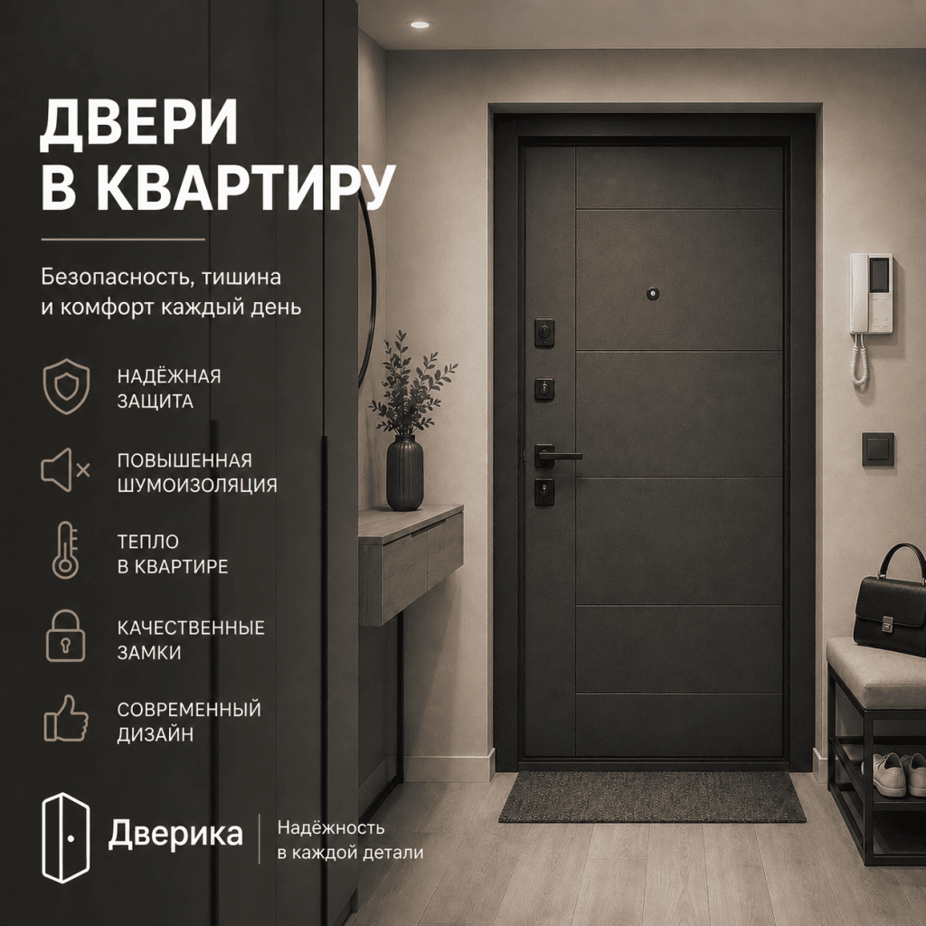 Двери в квартиру каталог